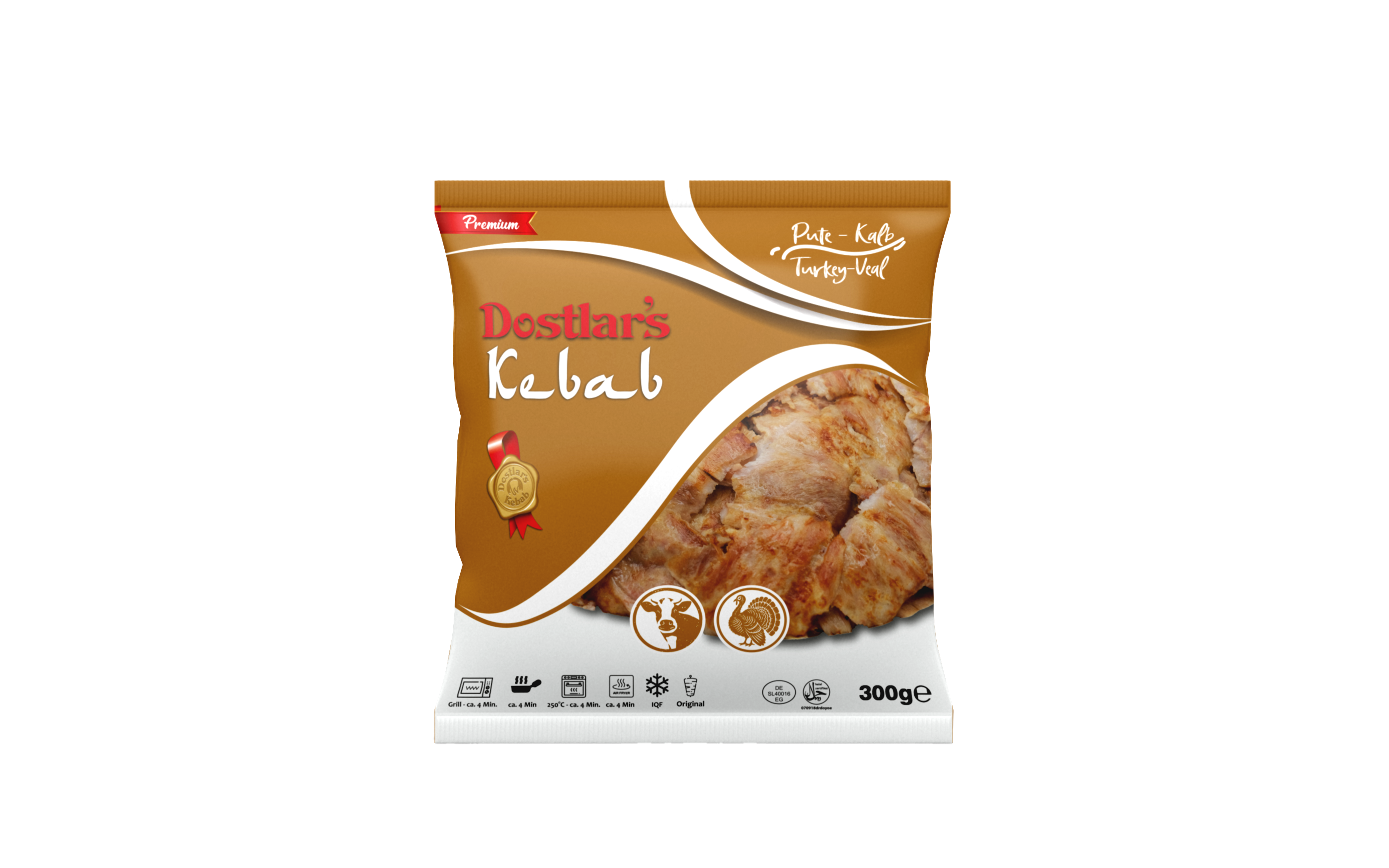 Pute Kalp 300 g